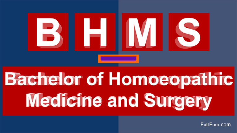 bhms full form in medical